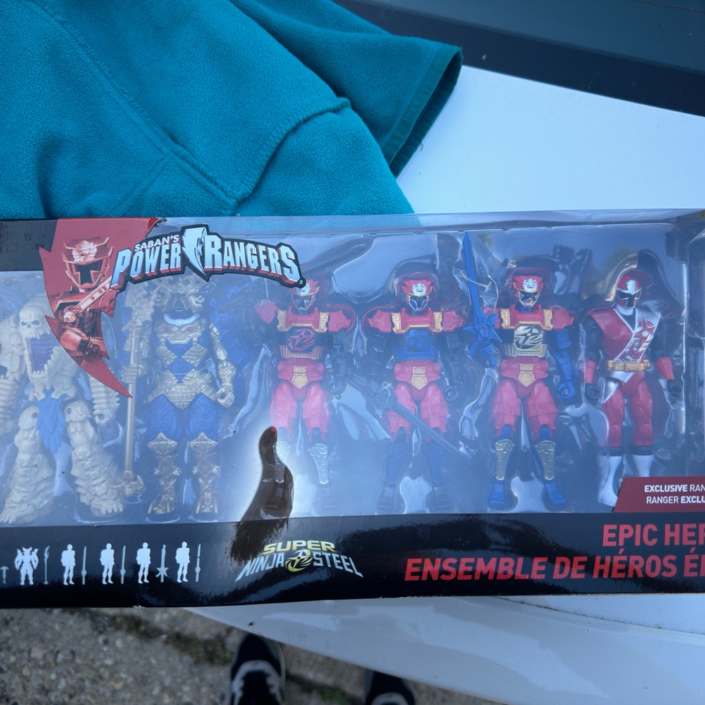 Saban’s Power Rangers Super Ninja Steel Epic Figure Pack - Vintage